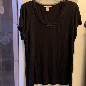 Banana Republic tip with beading